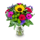 Kytice se slunečnicí